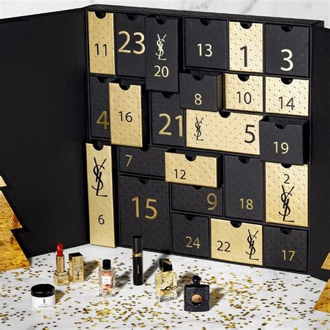 calendrier de l'avent 2021 yves saint laurent|CALENDRIER DE L'AVENT 2021 YVES SAINT LAURENT.